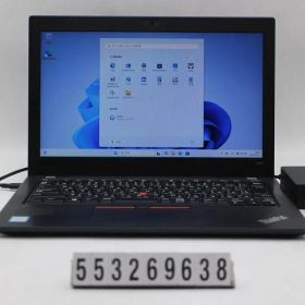 Lenovo ThinkPad X280 Core i3 8130U 2.2GHz/8GB/256GB(SSD)/12.5W/FWXGA(1366x768)/Win11 【553269638】