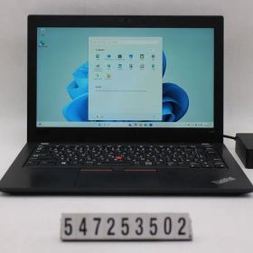 Lenovo ThinkPad X280 Core i5 8250U 1.6GHz/8GB/256GB(SSD)/12.5W/FHD(1920x1080)/Win11 【547253502】