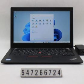 Lenovo ThinkPad X280 Core i5 8250U 1.6GHz/16GB/500GB(SSD)/12.5W/FHD(1920x1080)/Win11 【547266724】