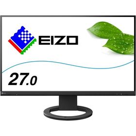 EIZO フレームレス モニター 27インチ EV2760 IPSパネル 2560x1440 HDMI 画面回転 高さ調整 中古ディスプレイ