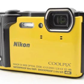 Nikon COOLPIX W300 防水 耐衝撃 コンデジ デジカメ イエロー