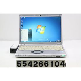 ノートパソコン Panasonic CF-SZ5HD6KS Core i5 6200U 2.3GHz/4GB/128GB(SSD)/Multi/12.1W/WUXGA(1920x1200)/Win7 外装破損あり