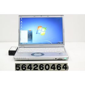 ノートパソコン Panasonic CF-SZ5PDY6S Core i5 6300U 2.4GHz/8GB/256GB(SSD)/12.1W/WUXGA(1920x1200)/Win7 ACエラーあり