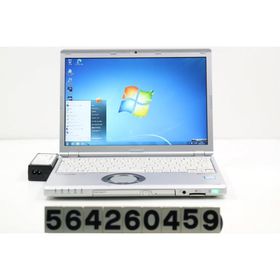 ノートパソコン Panasonic CF-SZ5ADLVS Core i5 6300U 2.4GHz/4GB/128GB(SSD)/Multi/12.1W/WUXGA(1920x1200)/Win7 ACエラーあり