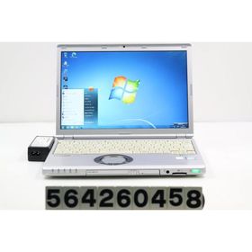 ノートパソコン Panasonic CF-SZ5ADLVS Core i5 6300U 2.4GHz/4GB/128GB(SSD)/Multi/12.1W/WUXGA(1920x1200)/Win7 ACエラーあり
