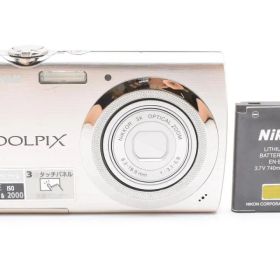 良品★ニコン Nikon COOLPIX S230 シルバー #855