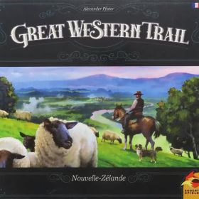 【中古】ボードゲーム グレート・ウエスタン・トレイル： ニュージーランド フランス語版 (Great Western Trail： New Zealand)