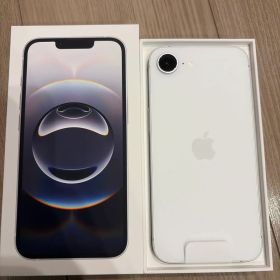 Apple iPhone 16e本体 ホワイト256GB