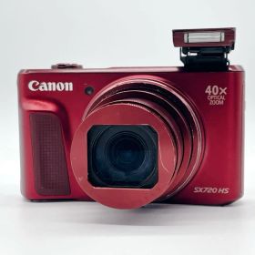 【動作良好】Canon PowerShot SX720 HS レッド コンデジ