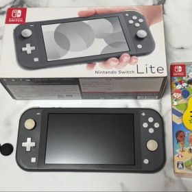 Nintendo Switch Lite 本体 グレー トモダチコレクション