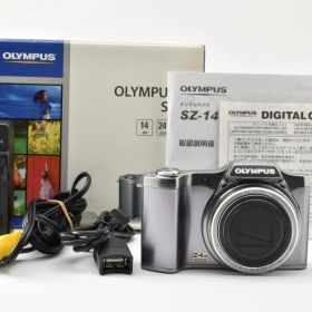 良品★オリンパス OLYMPUS SZ-14 シルバー★元箱・取説付 #828
