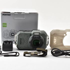 ★極上品★ ペンタックス PENTAX WG-1000 オリーブ 《元箱付・付属品多数！》★完動品★ #A606146