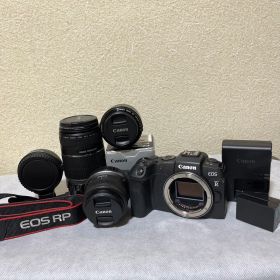 【超豪華セット】Canon EOS RP 本体＋レンズ3本 ＋変換アダプター他
