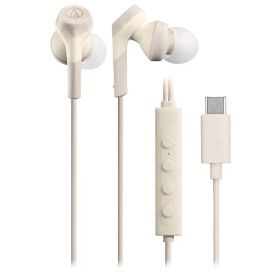 【新品・3営業日で発送】audio-techinca ATHCKS330NCBG USBType-Cイヤホン BG ATH-CKS330NC BG ノイズキャンセリング対応
