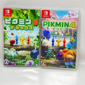 ¶ Nintendo 任天堂 Switch ピクミン3 デラックス / ピクミン4 2本まとめ