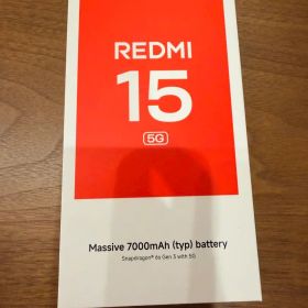 [新品未使用] Xiaomi Redmi 15 5Gチタングレー SIMフリー