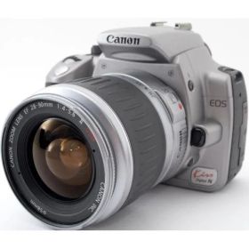 キヤノン デジタル一眼 CANON EOS Kiss DIGITAL N シルバー レンズキット 中古 メモリーカード付き 届いてすぐに使える