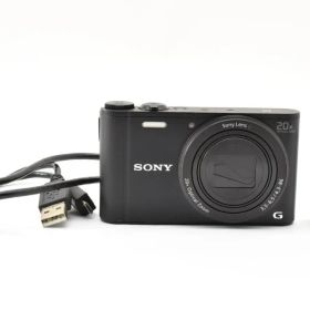 良品★SONY Cyber-shot DSC-WX350 ブラック #835