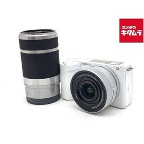 【中古】 【並品】 ソニー VLOGCAM ZV-E10 II ダブルズームレンズキット ホワイト [ZV-E10M2X W]