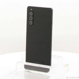 ソフマップ 〔中古品〕 Xperia 10 V 128GB ブラック SO-52D docomo SIMフリー【262】