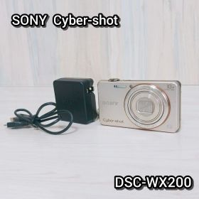 SONY ソニー Cyber-shot DSC-WX200 シルバー 充電器付き