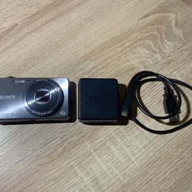 2253 Sony Cyber-shot DSC-WX200 シルバー 動作確認済み デジカメ【ネ】