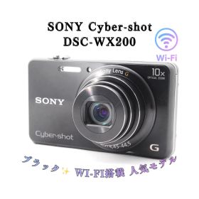 美品✨SONY デジカメ DSC-WX200 Wi-Fi スマホ転送 おまけ付き