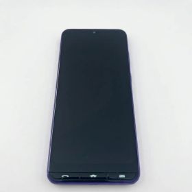 au BASIO active3 KYG04 ブルー SIMロック解除済
