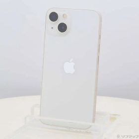 ソフマップ 〔中古品〕 iPhone13 128GB スターライト MLND3J／A SIMフリー【276】