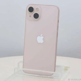 ソフマップ 〔中古品〕 iPhone13 128GB ピンク MLNE3J／A SIMフリー【297】