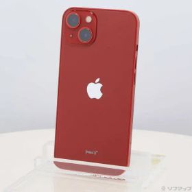 ソフマップ 〔中古品〕 iPhone13 128GB プロダクトレッド MLNF3J／A SIMフリー【276】