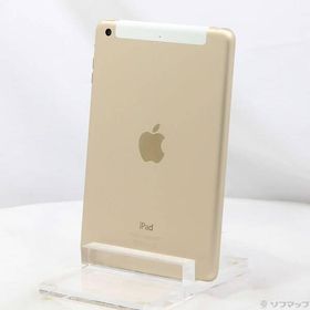 〔中古〕NTTドコモ iPad mini 3 16GB ゴールド MGYR2J／A docomo〔348-ud〕