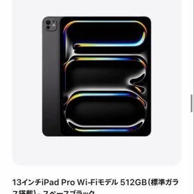 Apple iPad Pro（M5) 13インチ Wi-Fiモデル 512GB