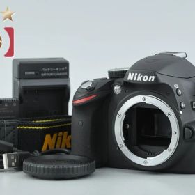 【中古】Nikon ニコン D3200 ブラック デジタル一眼レフカメラ シャッター回数僅少