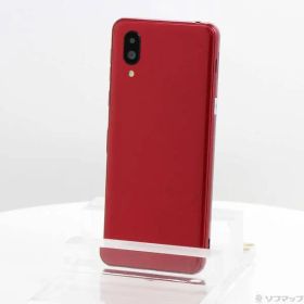 ソフマップ 〔中古品〕 シンプルスマホ6 64GB ルビーレッド SHSHZ3 Softbank SIMフリー【297】