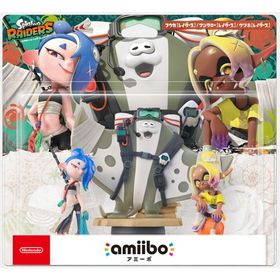 【新品即納】[ACC][Switch2] amiibo(アミーボ) すりみ連合セット[フウカ【レイダース】/ウツホ【レイダース】/マンタロー【レイダース】]