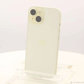 ソフマップ 〔中古品〕 iPhone15 128GB イエロー MTMK3J／A SIMフリー【258】