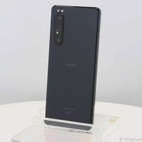 ソフマップ 〔中古品〕 Xperia 1 II 128GB ブラック SO-51A docomoロック解除SIMフリー【348】