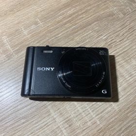 2408 Sony Cyber-Shot DSC-WX300 ブラック ジャンク品 デジカメ【ネ】