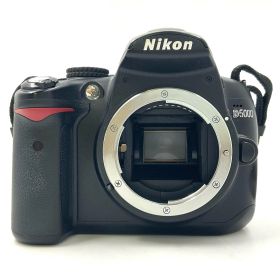 【全額返金保証】【最速発送】Nikon デジタル一眼 D5000 レンズキット ブラック 動作確認済