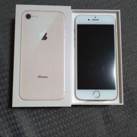 美品iPhone8 64GB 本体ゴールド色 SIMロック無し SIM FREE