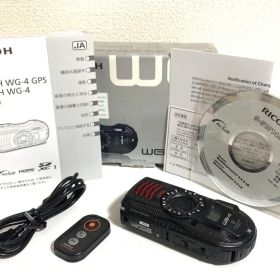 RICOH WG-4 付属品多数 SR GPS リコー コンパクトデジタルカメラ