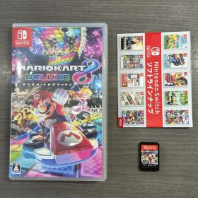 【美品-動作OK】Switch マリオカート8 デラックス 任天堂 ケース付