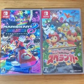 夏休みに家族でプレイ‼️ソフト 2本セット マリオカート8 スペランカー