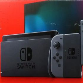 【中古】ニンテンドースイッチハード 北米版 Nintendo Switch本体/Joy-Con(L)/(R) グレー[2019年8月モデル]