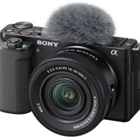 【新品・2営業日で発送】SONY ソニー ミラーレス一眼カメラ ZV-E10 パワーズームレンズキット(同梱レンズ:SELP16502) ブラック ZV-E10K BQ レンズ交換式
