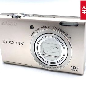 【中古】 【難あり品】 ニコン COOLPIX S6200 プラチナシルバー