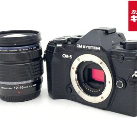 【中古】 【良品】 OM SYSTEM OM-5 12-45mm PRO レンズキット ブラック