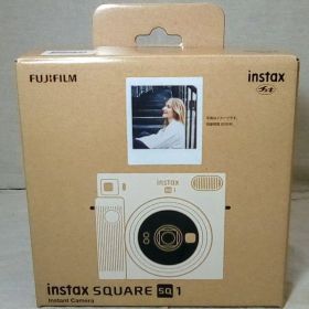 富士フイルム instax SQUARE SQ1 インスタントカメラ ホワイト