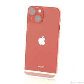 ソフマップ 〔中古品〕 iPhone13 mini 128GB プロダクトレッド MLJG3J／A SIMフリー【196】